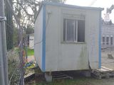 a small house that is being built in the yard