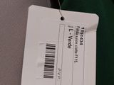 a label on the back of a jacket that is attached to a hanger
