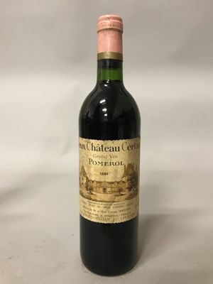 1 Blle Château VIEUX CERTAN (Pomerol) 1981 - Belle