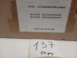 a cardboard box with a label on it that has a price tag on it