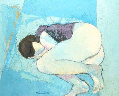 Marc MONKOWICKI (1929-2010), "La détente", huile sur toile, …