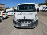 a white van that is parked in a parking lot
