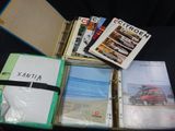 a lot of books that are sitting on a table