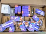 a box full of soaps and soap bars in it