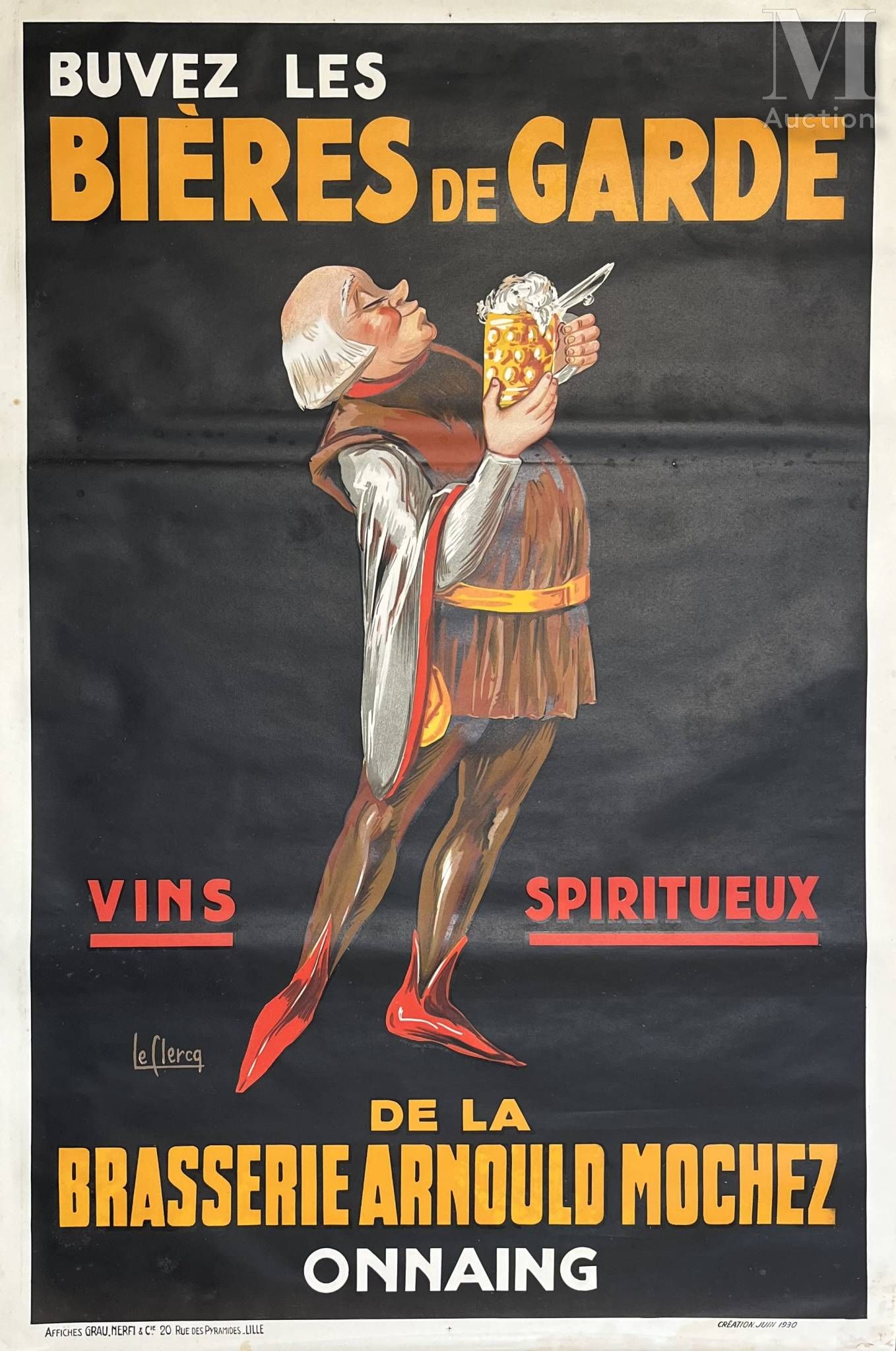 LE CLERCQ Buvez les bières de garde