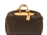 sac de voyage louis vuitton monogramme en toile et cuir
