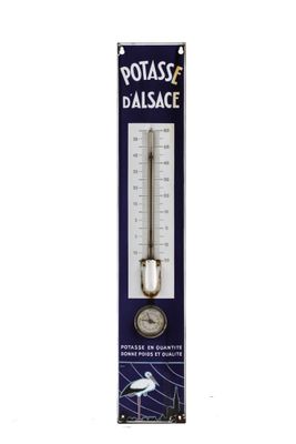 a close up of a thermometer on a white background