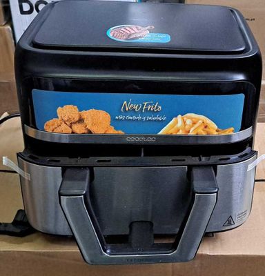 a box of food that is sitting on top of a cardboard box