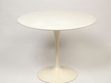 an image of a white table with a white base on a white background