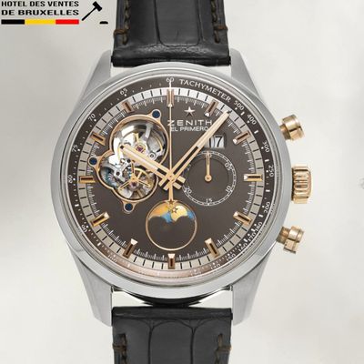 an image of a close up of a watch on a white background
