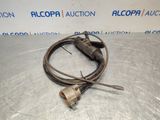 a picture of a cable connected to an electrical device on a table