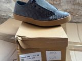 a pair of shoes that are on top of a box