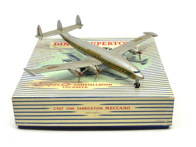DINKY SUPERTOYS France. Avion Super G Constellation Lockheed…