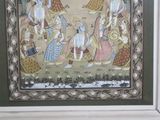 a picture of a painting of a group of people