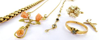 a lot of jewelry that is laying out on the table