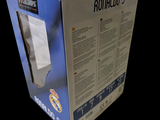 a box with a picture of a real madrid soccer team logo on it