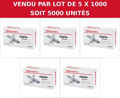 vendu par lot de 5 x 100 soit 500 unites