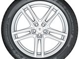 a close up of a tire on a white background