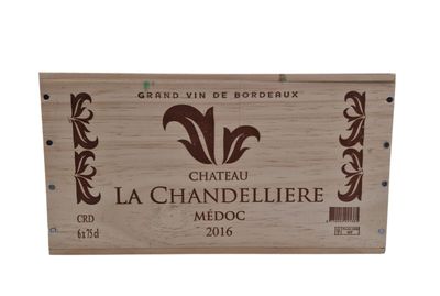 chateau la chandelliere medoc grand vin de bordeaux 2016