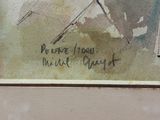 une image d'un tableau représentant une chaise sur une table