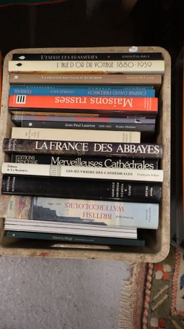 Lot de livres modernes sur la peinture et art.