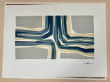 a picture of a picture of a cross on a piece of paper