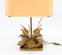 Dans le goût de la Maison CHARLES - Lampe en laiton doré à d… (photo 5)