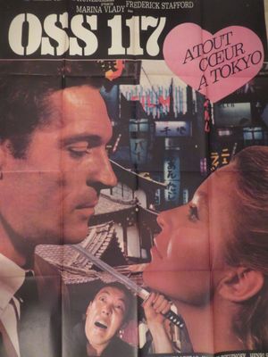une affiche de film représentant un homme et une femme en train de s'embrasser