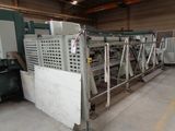 a machine that is sitting inside of a building