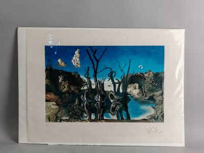 une image d'une photo d'un tableau représentant des éléphants dans un champ