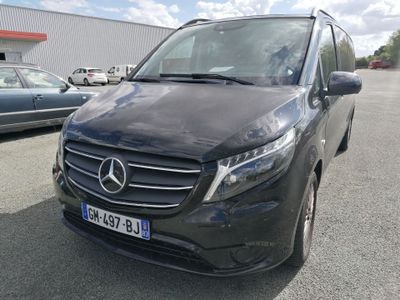 the mercedes v - class is parked in a parking lot with other cars