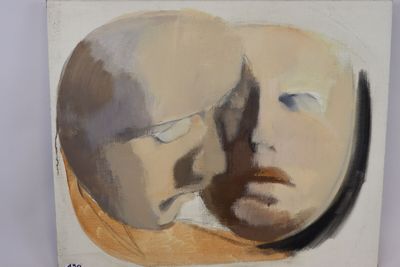 a picture of a painting of a man and a woman
