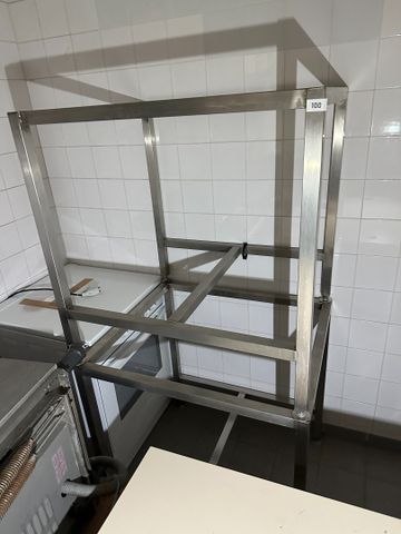 Deux support inox