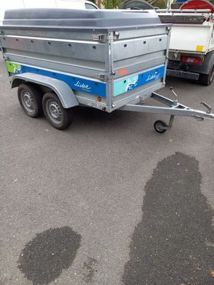 an image of a trailer parked in a parking lot
