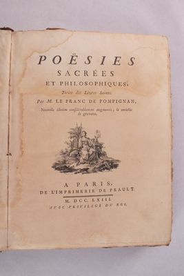un livre avec l'image d'un homme dessus