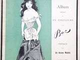 la couverture d'un magazine sur laquelle figure une femme en robe