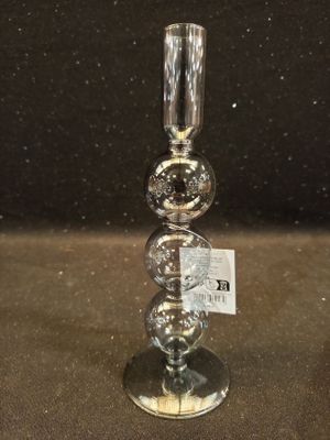 lot de 16 bougeoirs transparents en plastique