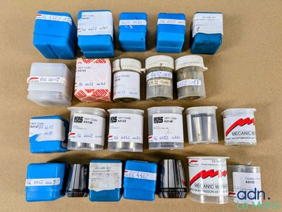 a lot of different types of paint on the table