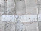 a map of the british island of guernsey on a piece of paper