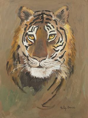 492 TALY-BRICE (né en 1945) Le tigre