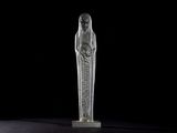 an image of a statue of a woman in a veil on a black background