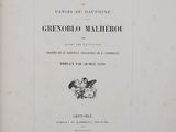 an old book with a picture of a bird on it