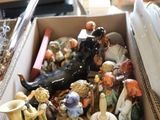 a box full of assorted items sitting on a table
