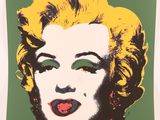 andy warhol, ' marilyn monroe, green, red, yellow, and black ', 1970