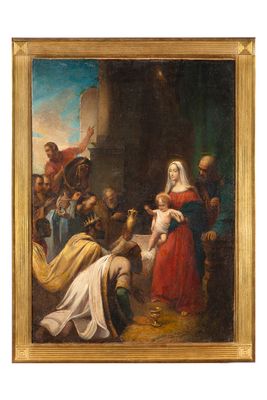 École française, vers 1870 (Entourage de Claudius Jacquand)