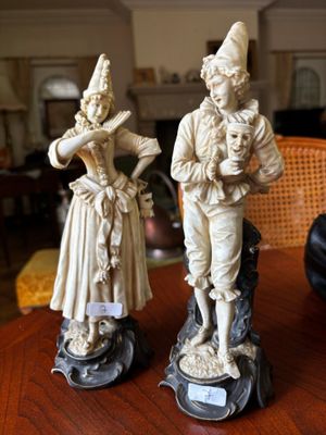 ÉCOLE ITALIENNE D'après "Couple de carnavaliers "