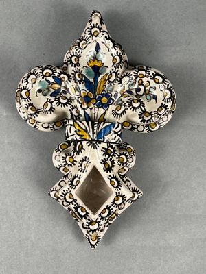 Emile GALLE (Lorraine). Surprenant vide-poche (encrier ?) en… - Photo 1