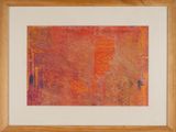 an image of a picture of a painting in a wooden frame