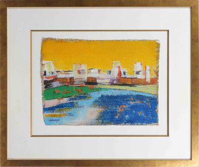 Henri DURRENBERGER (né en 1949) Les Océanides Huile sur toil…