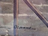 a picture of a painting of a bicycle on the wall